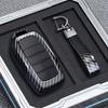 Carbon Style Auto Key Fob Cover Case Fit For Toyota Corolla Se Camry 50 55 Tlc200 Yaris Land Cruiser Prado150 Rav4 Venza Sienna