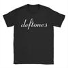 Streetwear T Shirt Summer Deftones Rock Band Hippie Tshirts Cotton Tee Shirt For Unisex Wounisex Awesome Pattern Short Sleeve Tees