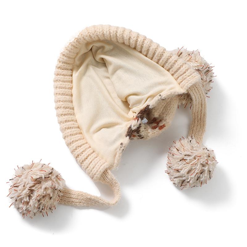 Cold-Proof Ear-Protecting Warm Thickened Fleece Women's Winter Beanie Hat