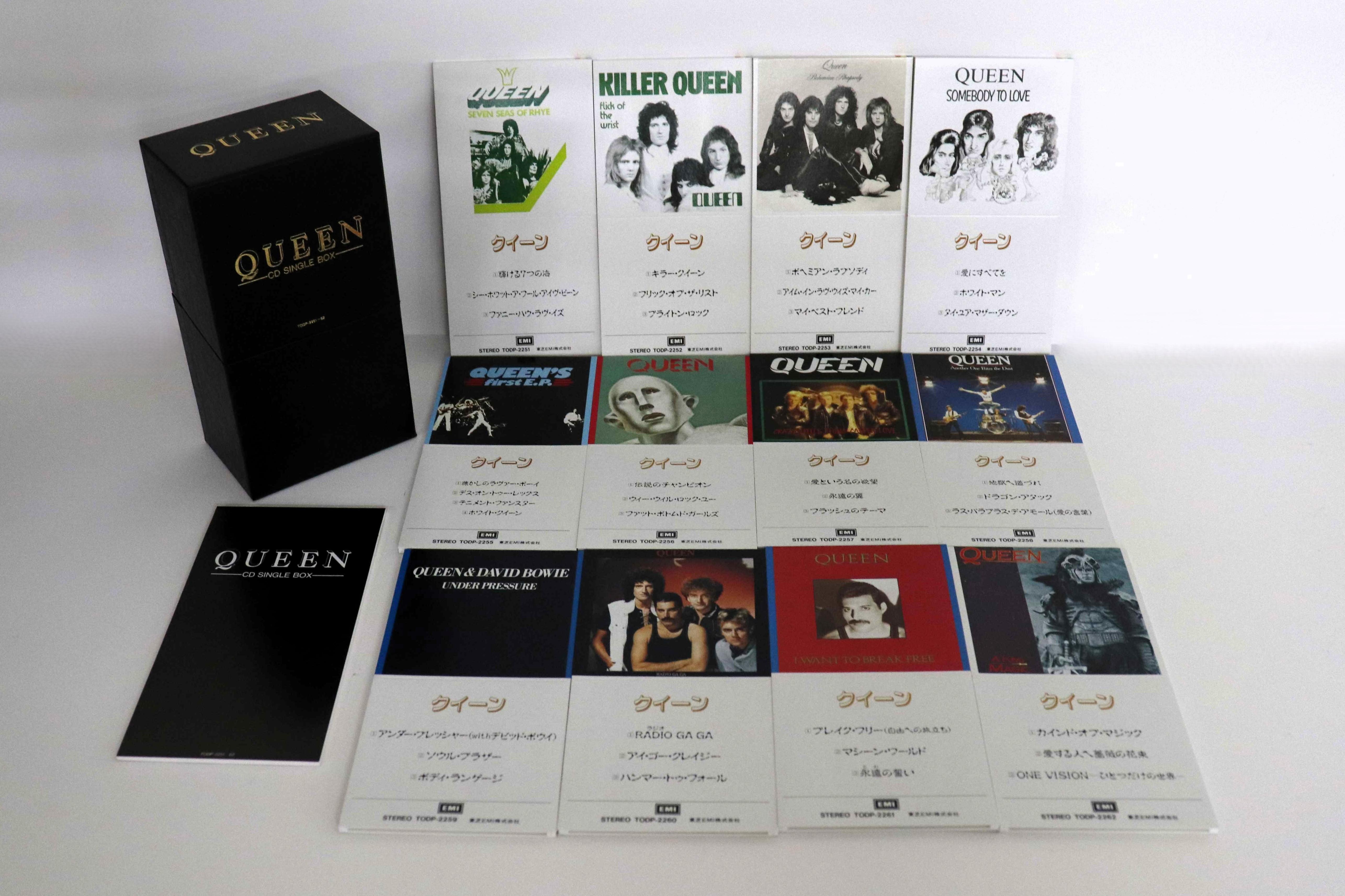 

CD QUEEN - Бокс с CD-синглами TODP225162 EMI 1991 Япония Рок Б/У