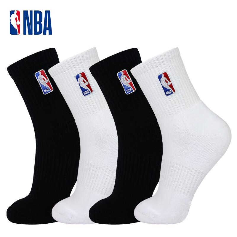 NBA Men s Mid-Tube Thickened Sports Socks One Size