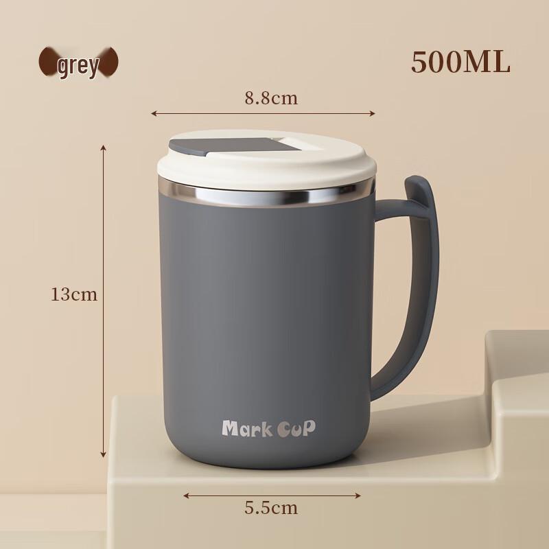 Yuedis Double-Layer Anti-Scald Coffee Mug