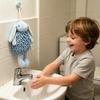 Microfiber Hand Towel Soft Instant Water Absorption Towel with Lanyard Hanging Towel for Hands Countertop Mirrors Cars Furniture