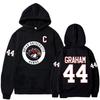 Graham 44 Off Campus TV-Serie Briar University Hockey Kapuzenpullover Herren Damen Kleidung Lässig Locker Langarm Kapuzenpullover