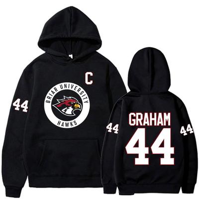 Graham 44 Off Campus TV Series Briar University Hockey Hoodies Men Women Clothing Casual Loose Long Sleeves Hooded Sweatshirts