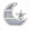 Diy Crystal Glue Mold Moon Star Smiley Face Storage Box Big Tray Set Table Lunar Eclipse Ornament Silicone Mold