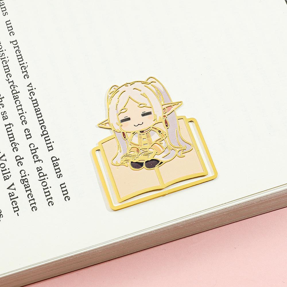 Frieren Beyond Journey s End Metal Bookmark - Anime Lover s Gift