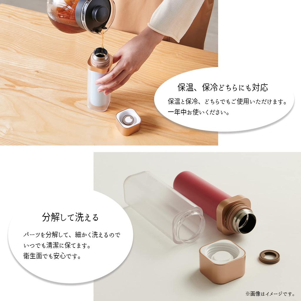 Tenma LILICY Cute Jasmine Mug Bottle, 180ml