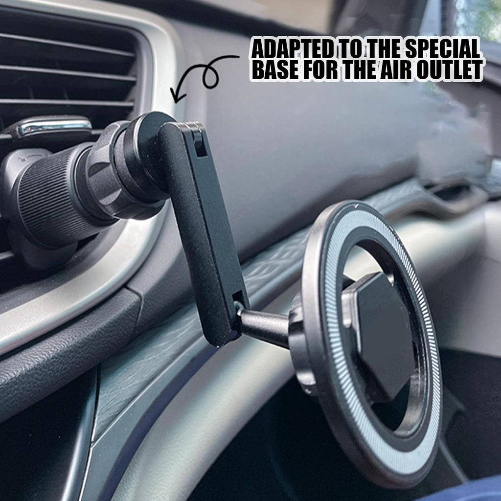 17mm Ball Mount Extension 7mm Ball Joint Adapter Adjustable Car Mount Extension Arm For Air Outlet Vent Clamp Cradle Truck Auto