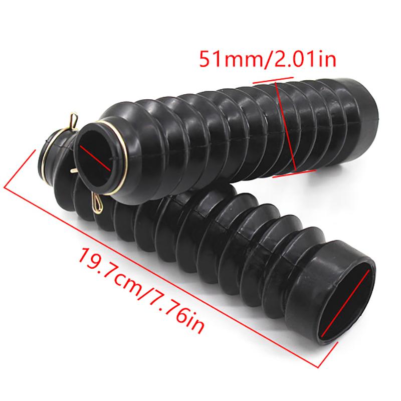 Motorcycle Universal Front Fork Cover Boot Shock Absorber Protector Sleeve Dust Guard For Motocross Off Road Pit Dirt Bike