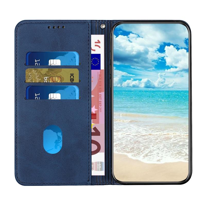 Skin Feel Strong Magnetic Wallet Flip Case For Samsung Galaxy A55 M55 C55 M15 F15 A35 A34 A54 A25 A15 A05 A05S M14 F14 A24 Cover