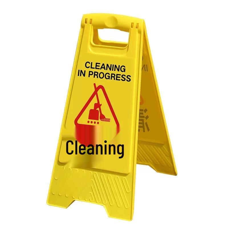 Warning A-Frame Sign: Slippery Floor, Wet Floor, Do Not Park, Under Repair