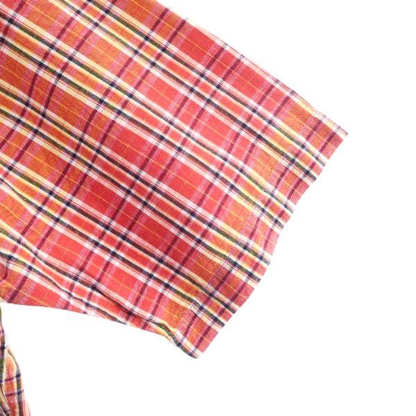 Polo by Ralph Lauren 90s vintage check Short sleeve Open collar shirt Men's Used