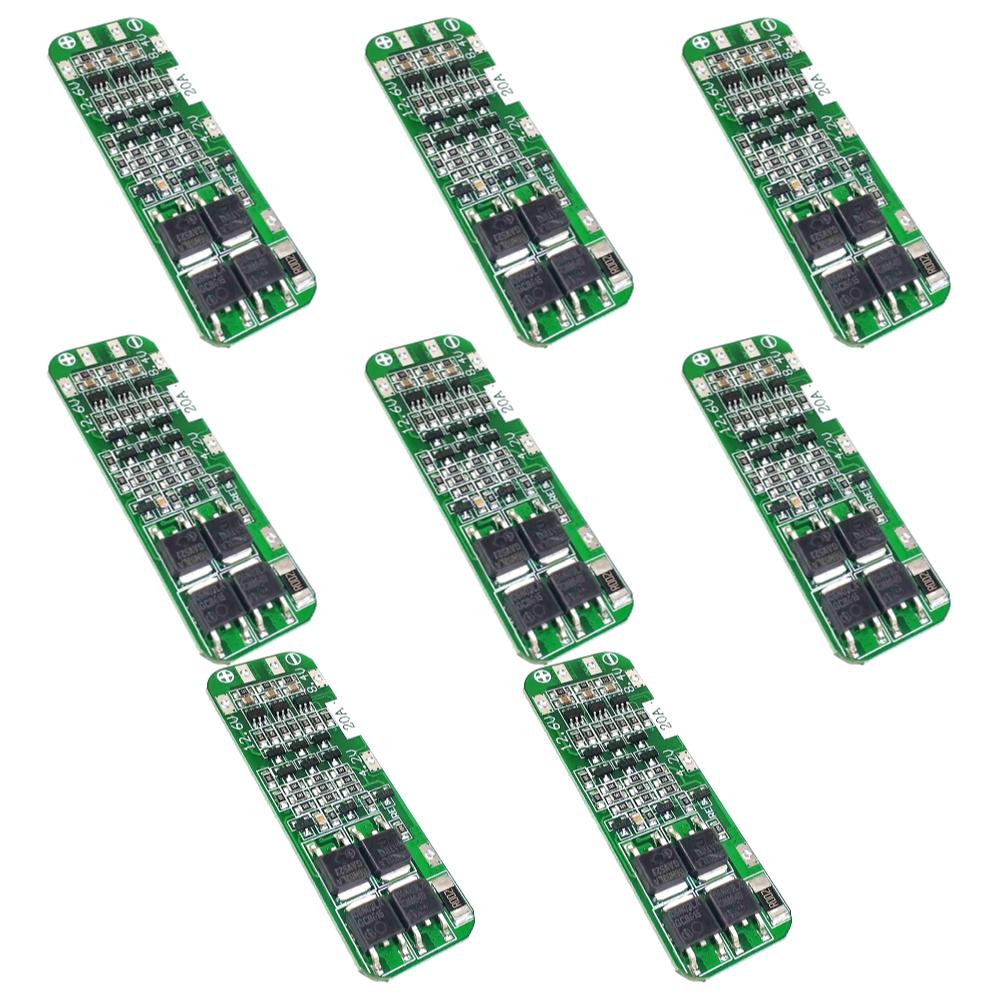 100-1pcs 3S 20A Li-ion Lithium Battery 18650 Charger PCB BMS Protection Board For Drill Motor 12.6V Lipo Cell Module 59x20x4mm