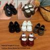 4 Colors Dolls Bright Leather Boots Internal Length 6*2.5cm Dress Up Footwear  for 1/4 BJD Dolls