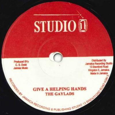 7inch Record GAYLADS - Give A Helping Hand / Never Let You Studio One 1965 Jamaica Reggae, Ska & Dub