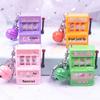 Creative Cartoon Mini Slot Machine Keychain Toy