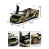 Simulation 1/32 Lamborghini Sian Alloy Super Car Model with Display Box Collection Hobbies Miniature Voiture Metal Toy Vehicle Gift