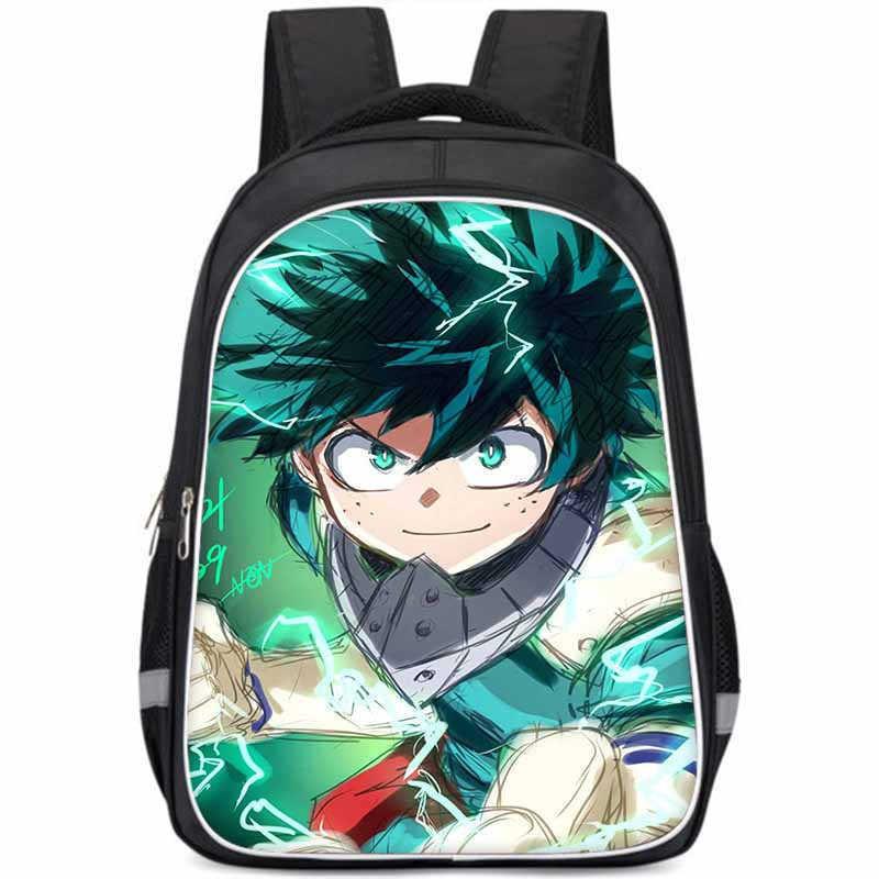 My Hero Academia Large Capacity Lightweight Oxford Fabric Backpack For Kids