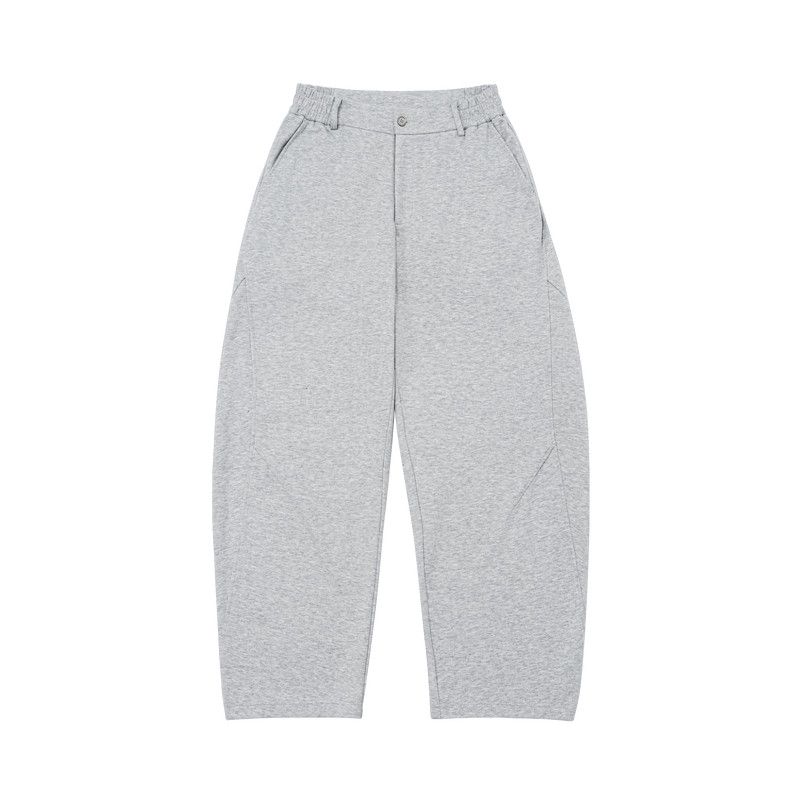 

Bodydream Men s Cocoon-Shaped Curved Pants with Drape, Wide-Leg Pants, Loose Sports Pants, Casual Pants/Pleated and Gathered Floral Gray Xxx L