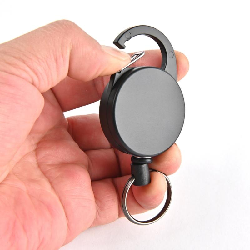 Anti-theft Retractable Keychain Extending Length 23'' Retractable Badges Holder
