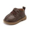 Baby 2024 Autumn New Soft Sole Shoes Children's Breathable Solid Color Small Leather Shoes Fashion and Leisure Prewalker Newborn