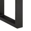 Bank 160 cm Solid Reclaimed Wood and Steel
