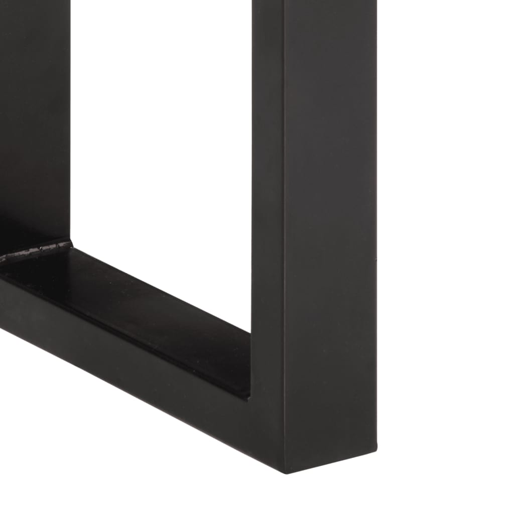 Bank 160 cm Solid Reclaimed Wood and Steel