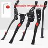 Universal Bicycle Kickstand Parking Rack Adjustable Road Bike Kickstand Support Side Kick Stand Mountain Bike Foot Brace Support