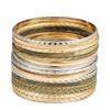 Bohemian-Style 12-Piece Multi-Layer Alloy Bracelet Set for Women