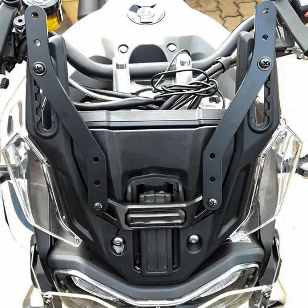 Motorsykkel Vindskjerm justerere Forlengelsesstøtteholder Vindskjerm Brakettsett For Tiger 900 GT Rally