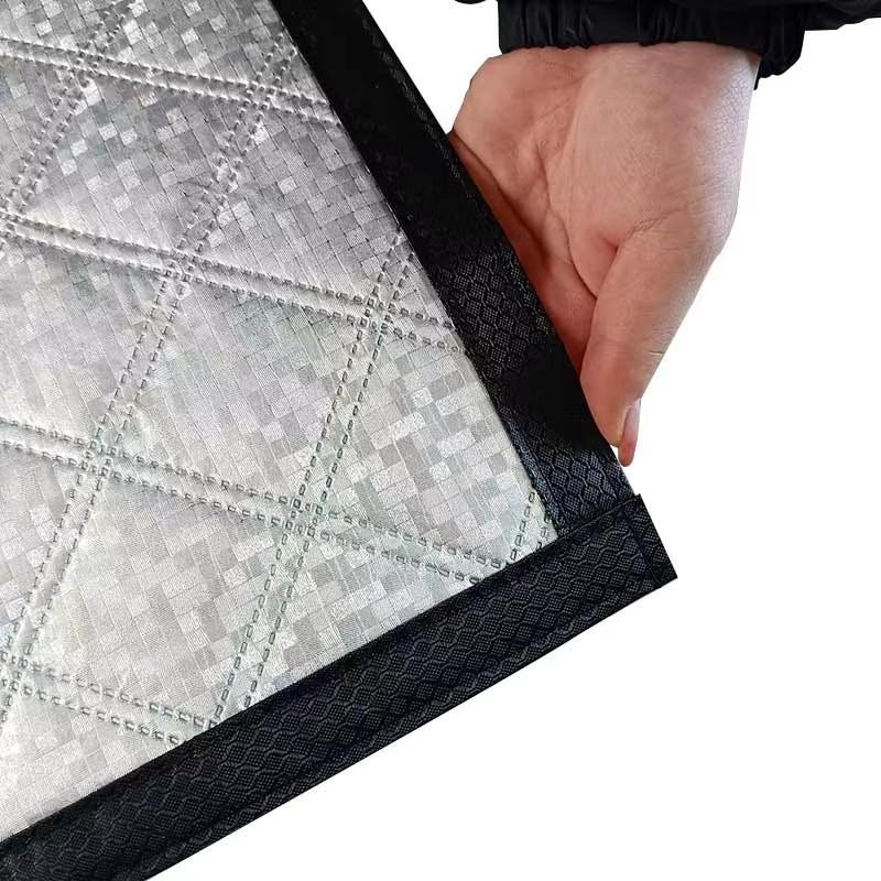 Insulated and Windproof Sealed Windows, Warm Winter Curtains, Shading, Sound Insulation, Screen Windows Cold Proof Curtain Warm Thermal Curtain