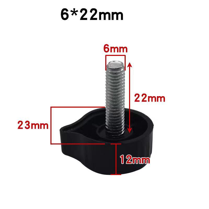 Electric Accessories, Floor Fan Column Pole Fixing Screw, Body Lifting Tube Tightening Nut M6 * 22/M6 * 30