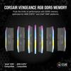 Corsair Desktop PC Memory VENGEANCE RGB DDR5 Series AMD EXPO Intel XMP Memory Kit 64GB Black X CMH64GX5M2B6000Z38 DDR5-6000MHz & [32GB 2]