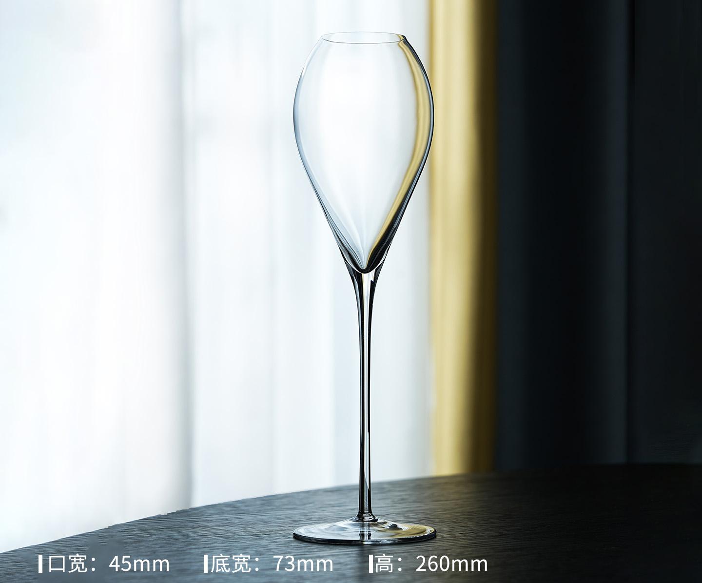 Ultra-thin Sweet Wine Glasses High Foot Champagne Glasses High-end White Wine Red Wine Glasses And Sparkling Water Glasses 1PCS
