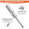 Linkstyle 2pcs Valve Core Removal Tool Set, Screwdriver Tire Valve Stem Core Remover Tool for Schrader Valves Cores