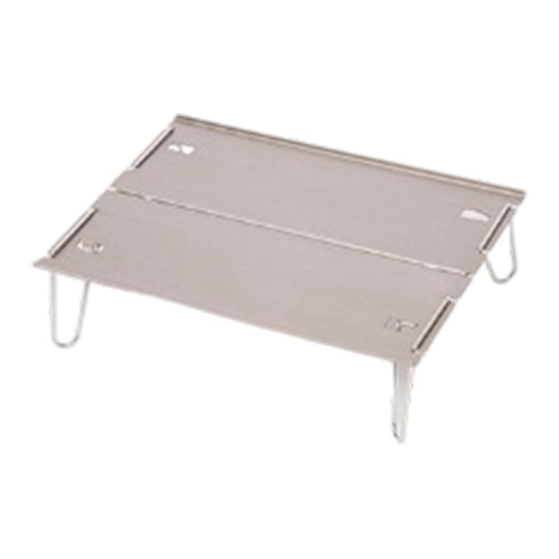 Light Weight Aluminum Folding Camping Table For Outdoor Picnics Hiking And Backpacking Portable Dining Table