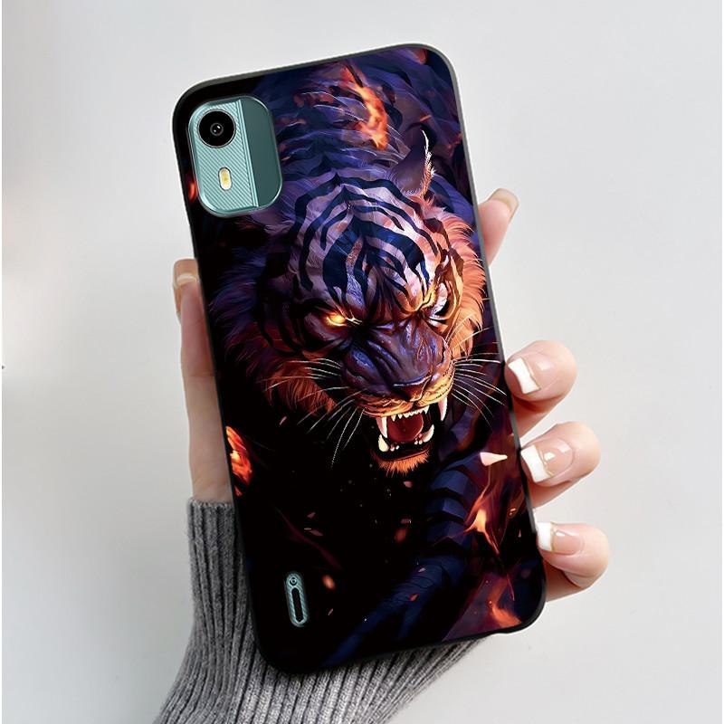 Soft TPU Case For Nokia C12 Cute Love Rabbit Funny Shockproof Silicone Phone Case For Nokia C12 Plus Pro Back Cover C 12 Fundas