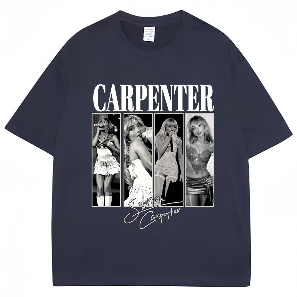 Vintage Style Sabrina Carpenter T Shirt Emails Tour Fashion Hip Hop Cotton Oversized Short Sleeve Men Women T Shirts Streetwear