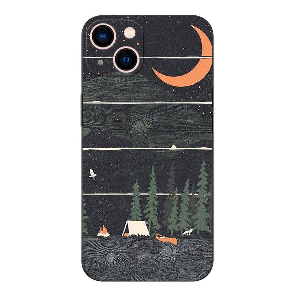 Black Tpu Case For Motorola Edge 20 Lite Pro 2021 S Moto E20 E30 E40 E7 4G G 5G Plus Night Starry Sky