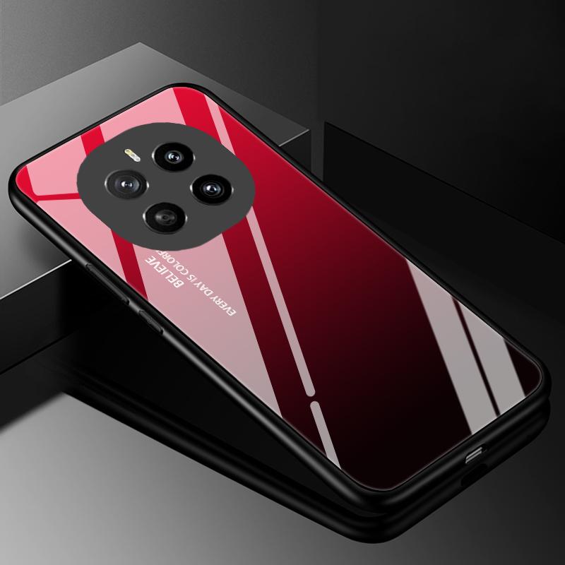 Für Honor Magic7 Lite 5G Hülle Abdeckung Gehärtetes Glas Hüllen für Honor Magic 7 Pro 7Lite Honor 90 GT 300 Pro Ultra Harte Rückseite Stoßfänger