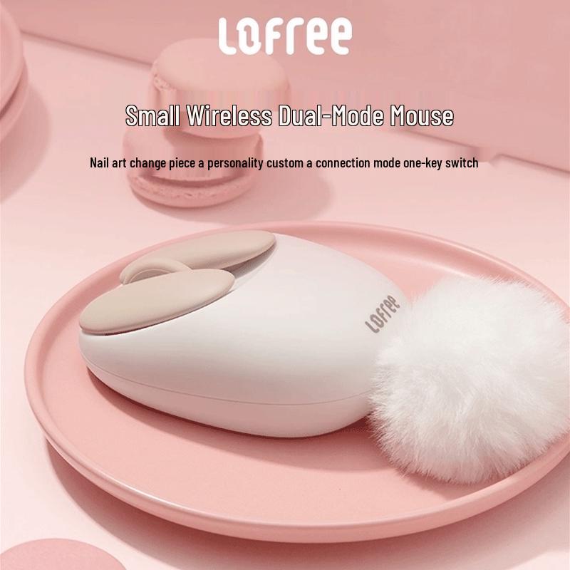 LOFREE OE904 Small Rose Wireless Bluetooth Mouse