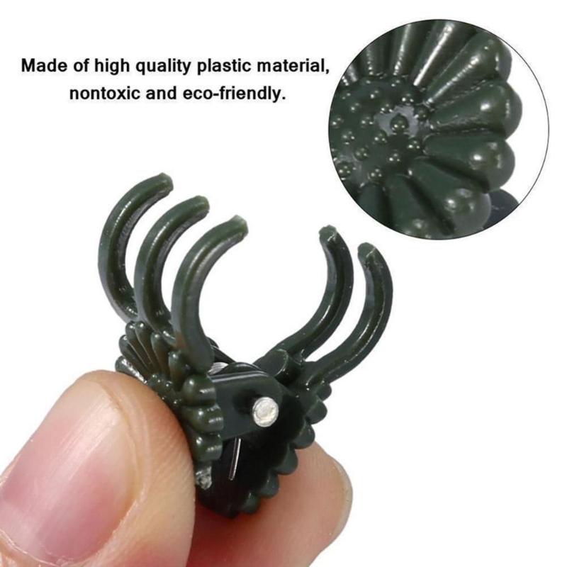 20/40/100Pcs Plant Clip Orchid Clip Plant Orchid Support Clip Flowers and Vine Clip for Support Stem Vine Growing
