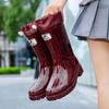 Unisex Waterproof Wildlife Society Rain Boots - Durable, Non-Slip, Outdoor Hiking Shoes