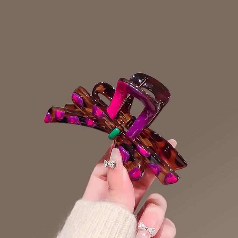 New Design Print Heart Bow Hair Claw For Women Girls Sweet Hair Ornament Headband Hair Clip Hairpin Fashion Hair Accessories