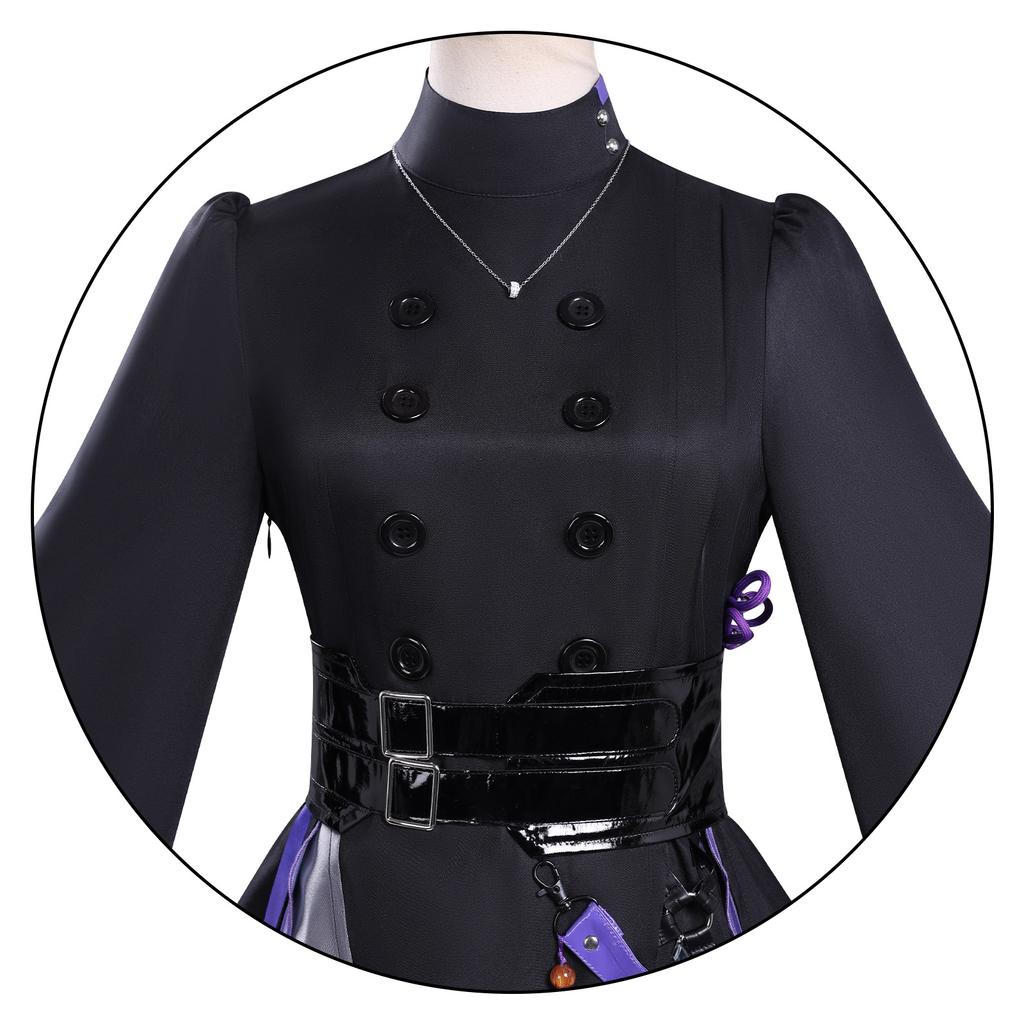 Tomorrow's Ark Cos Suit Longmen Six-star Array Master Lin Yuxia Cosplay Game Animation Costume