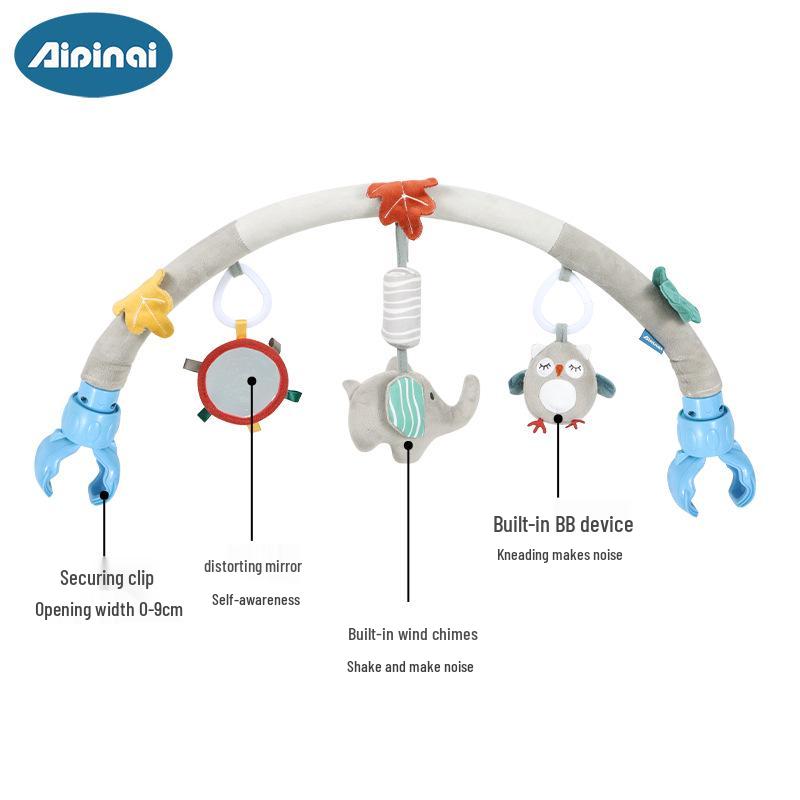 Aipinqi Nordic Baby Stroller Plush Hanging Toy, Crib & Car Clip Ornament