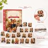 2D Christmas Advent Calendar with Random Accessories for Holiday Countdown