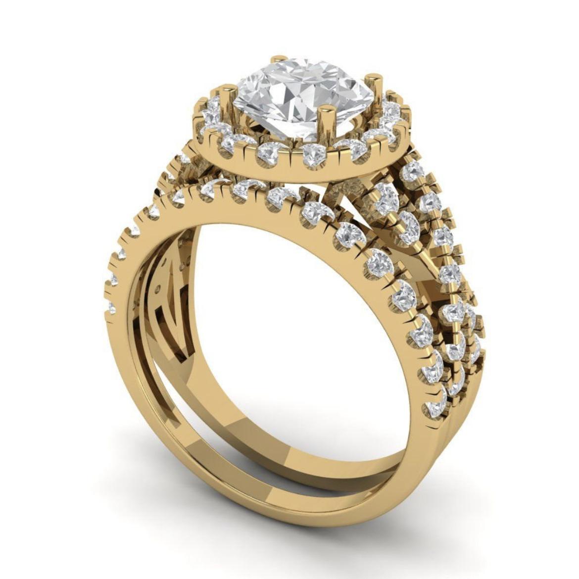

Trendy Gold-Plated Women s Zirconia Engagement Ring - European & American Style Fashion Accessory Size 8