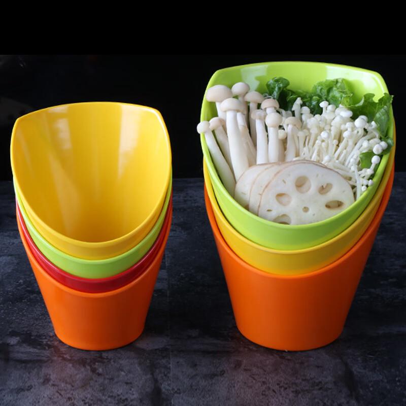 Chinese Style Melamine Slanted Bowl